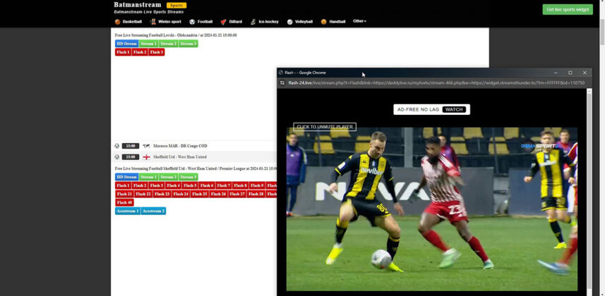 5 webs parecidas a Rojadirecta para ver fútbol gratis en 2026