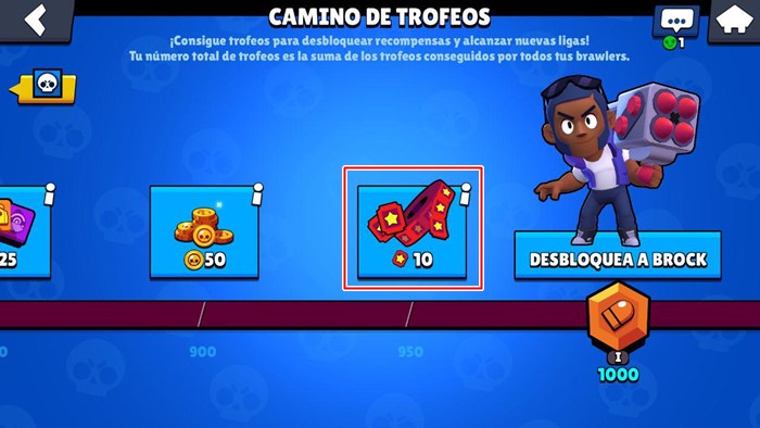 brawl stars camino de trofeos tickets