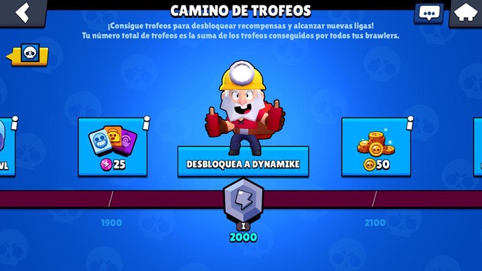 brawl stars camino de trofeos