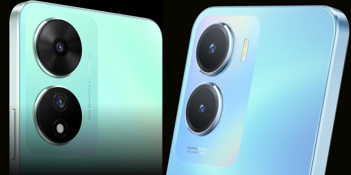 camara de los Vivo T2 y Vivo T2x