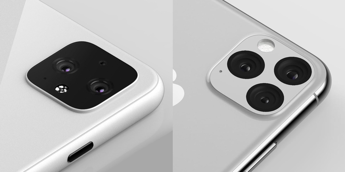 camara google pixel 4 vs iphone 11 pro