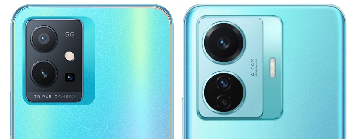 camaras de los Vivo T1 5G y T1 Pro 5G