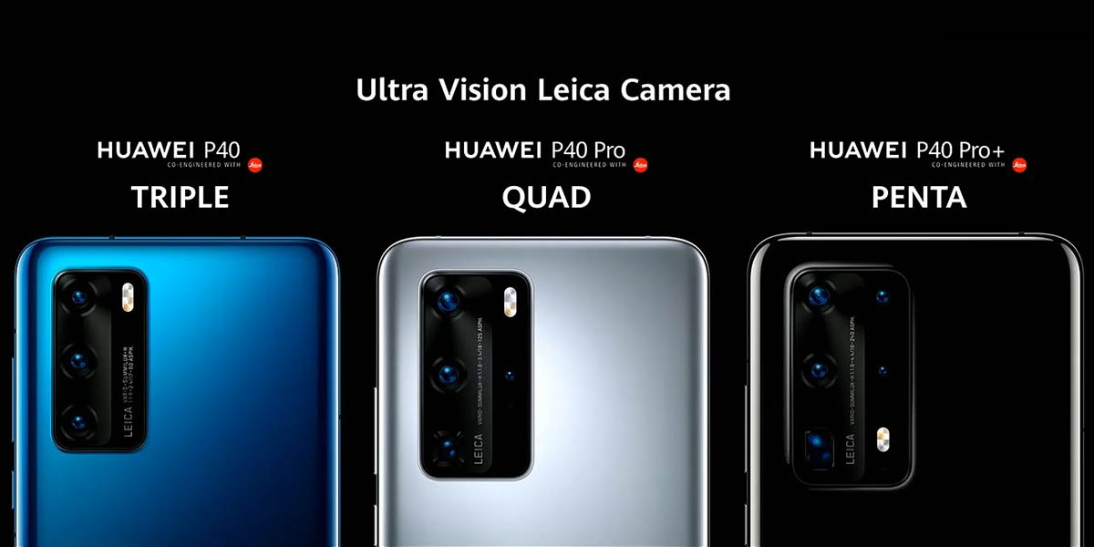 cámaras traseras nuevos huawei P40