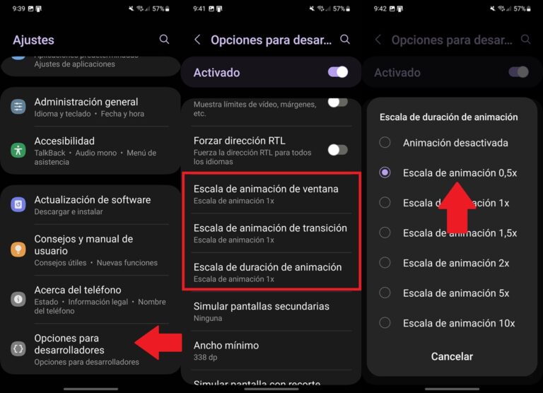 Cómo hacer más rápido cualquier Android con opciones de desarrollador