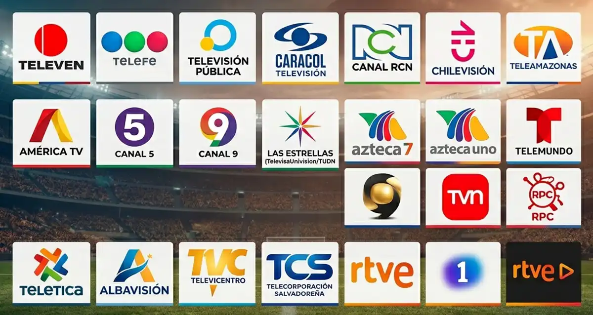 canales que transmiten en abierto partidos del Mundial 2026 espanol