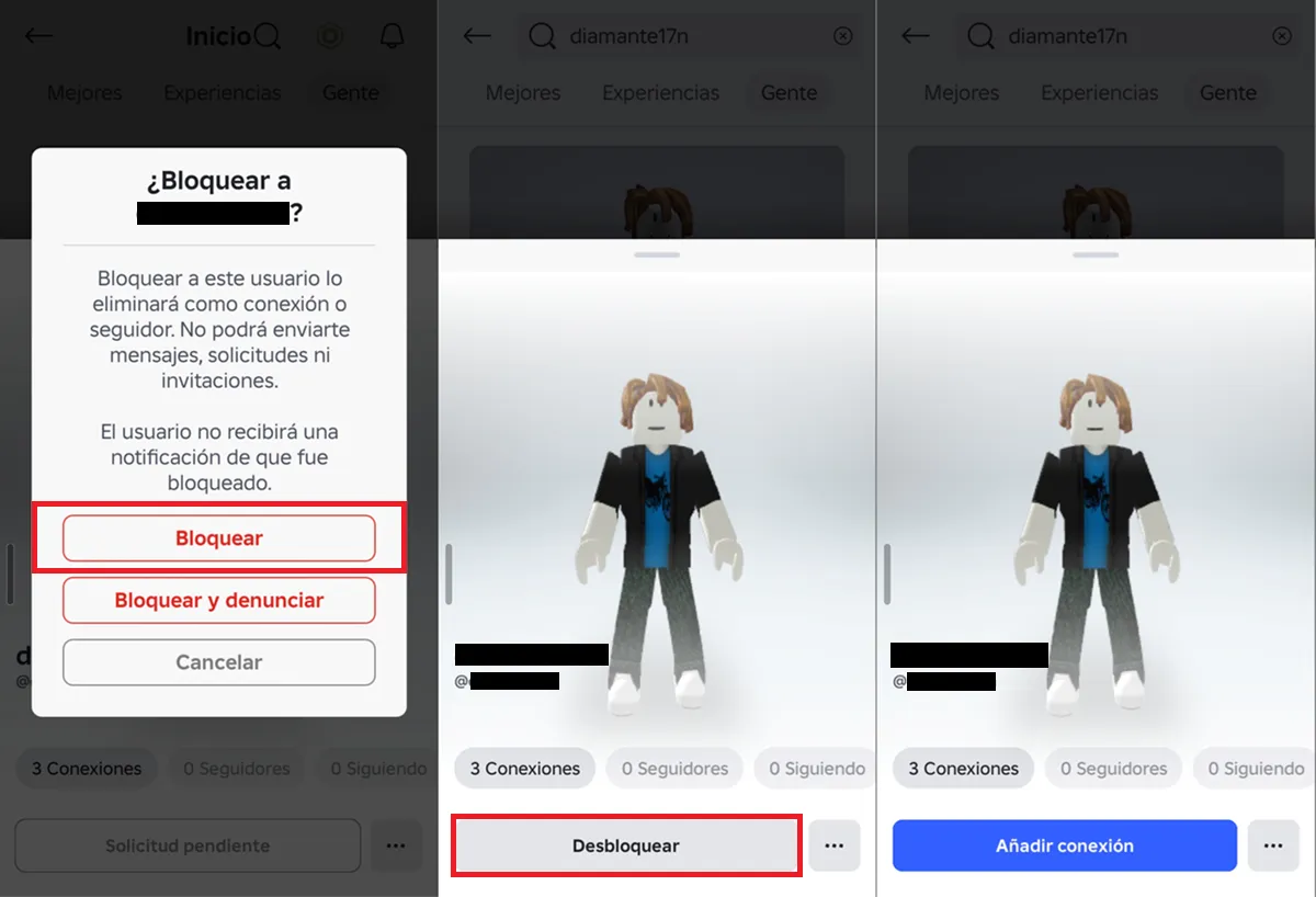 cancelar solicitud de amistad enviada en roblox paso 2