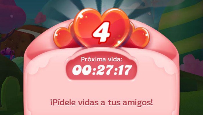 candy crush friends saga vidas gratis