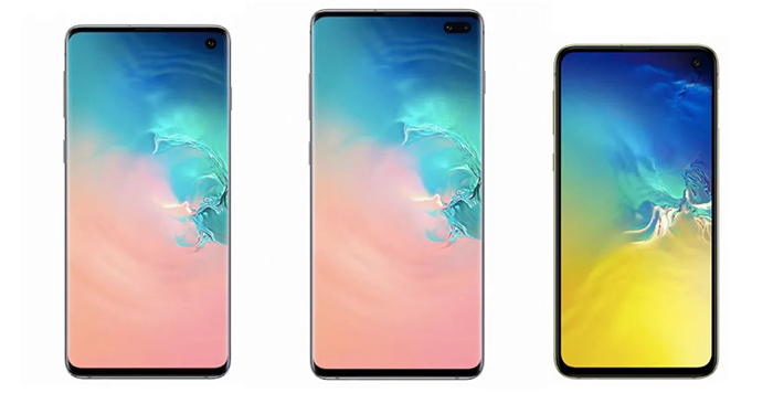 captura de pantalla en Samsung Galaxy S10