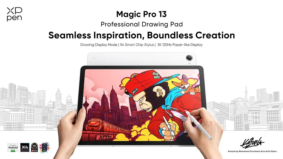 caracteristicas de la XPPen Magic Pro 13