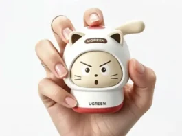 El cargador UGREEN que todo amante de los gatos necesita