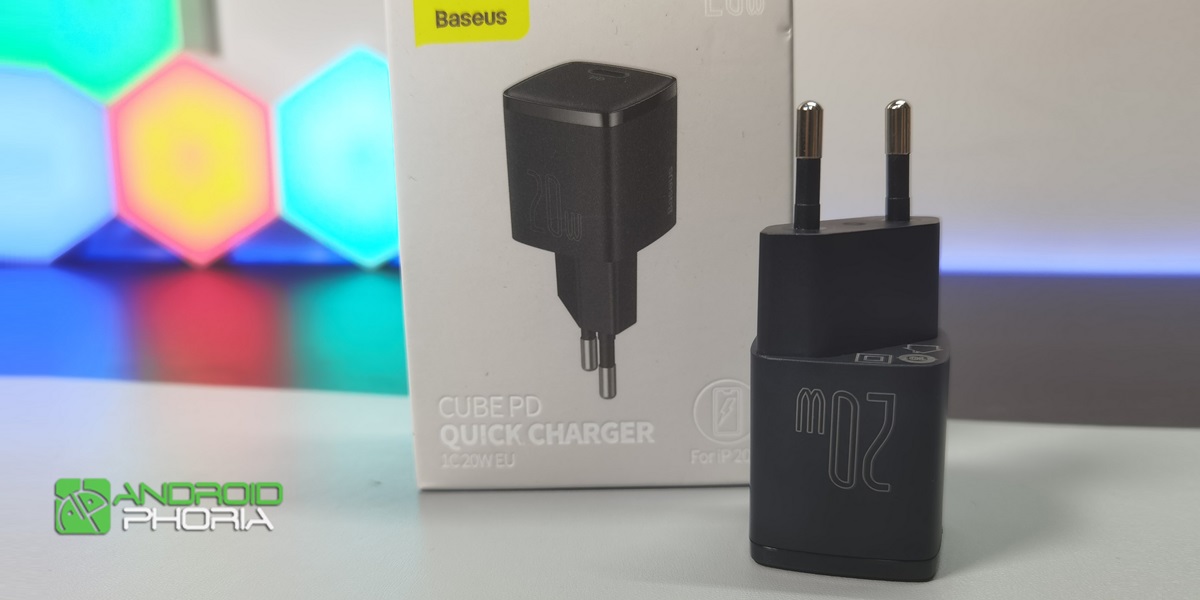 cargador baseus de 20 w review