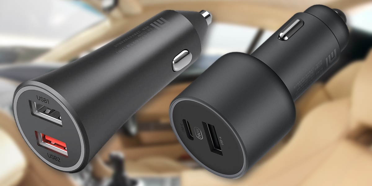 cargadores xiaomi mi max para coches 37W y 100W