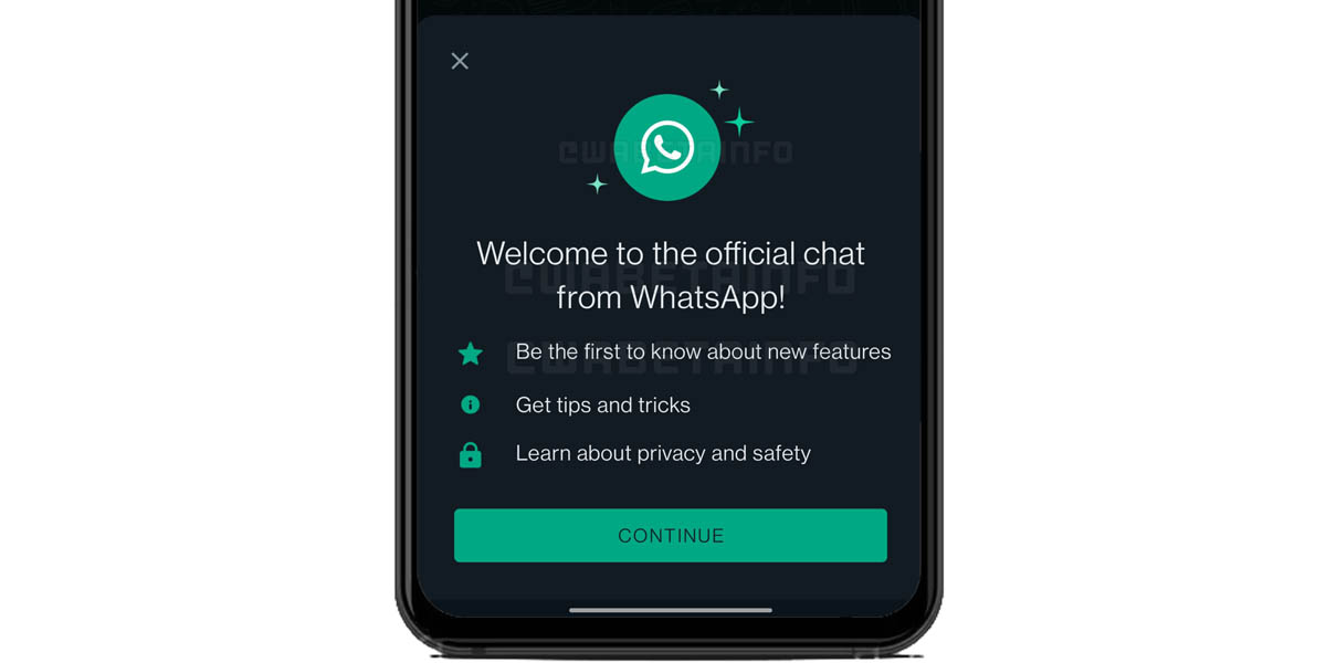 chatbot oficial novedades whatsapp