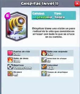 chispitas clash royale