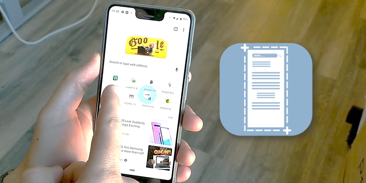 chrome para android permitira capturar web entera