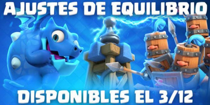 clash royale actualización diciembre