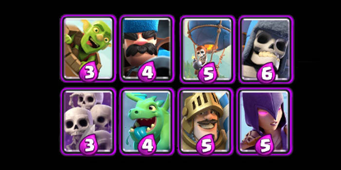 clash royale cartas epicas