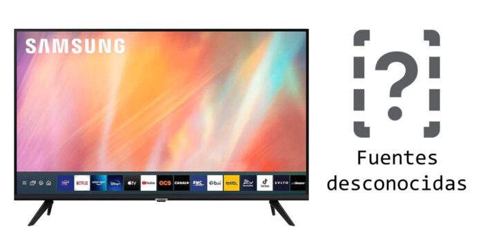 como activar fuentes desconocidas en smart tv samsung