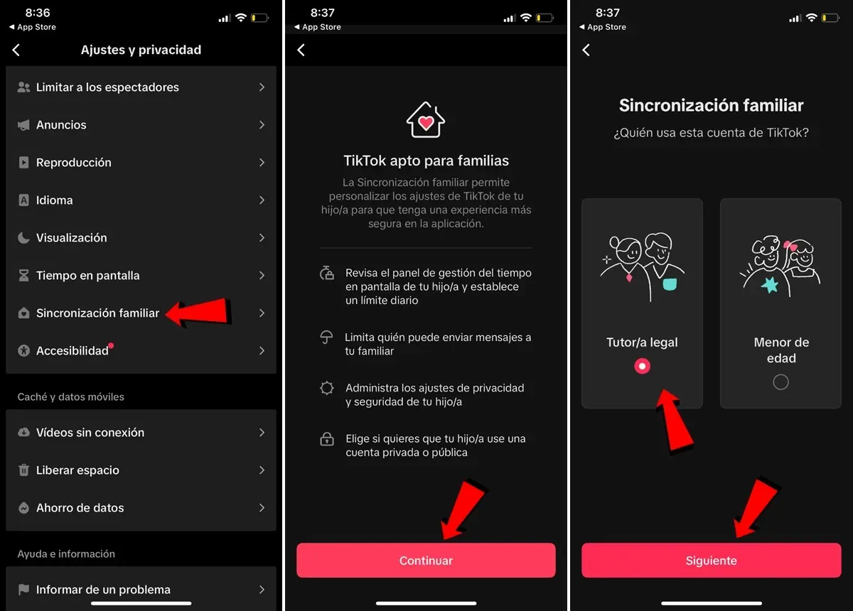 How To Activate The Synchronization Of The Tiktok Family For Parents Control