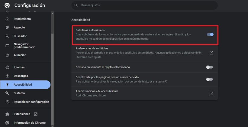 como activar subtitulos automaticos en chrome para twitch