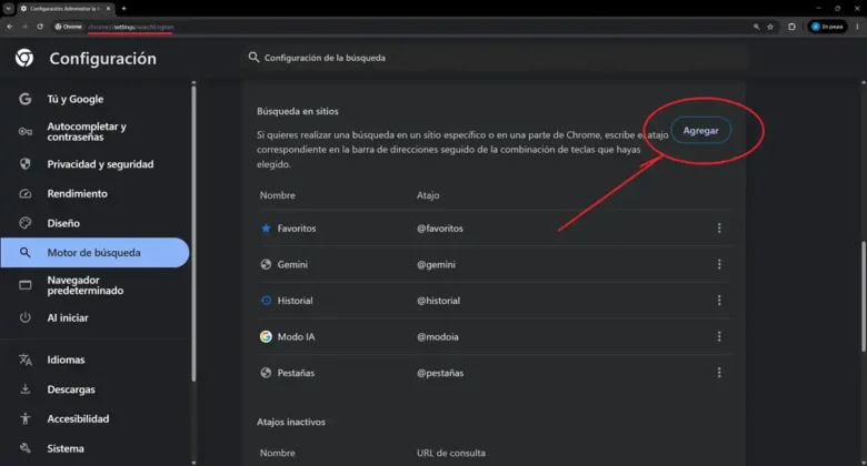 como agregar modo web de google a chrome en ordenador