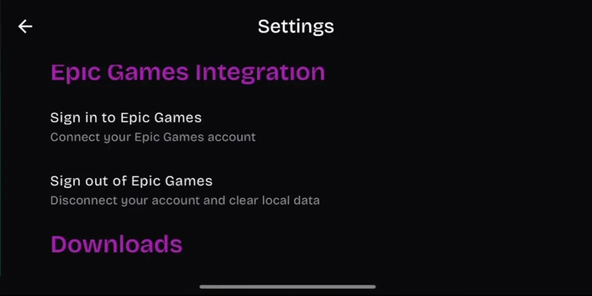 como anadir tus juegos de epic games a GameNative android