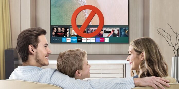 como bloquear apps en samsung smart tv