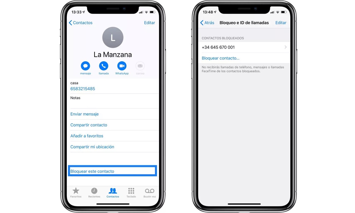 como bloquear llamadas numeros en iphone