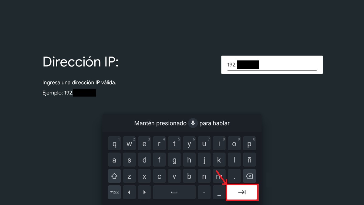 como cambiar dns en google tv o android tv - No cambies la direccion IP