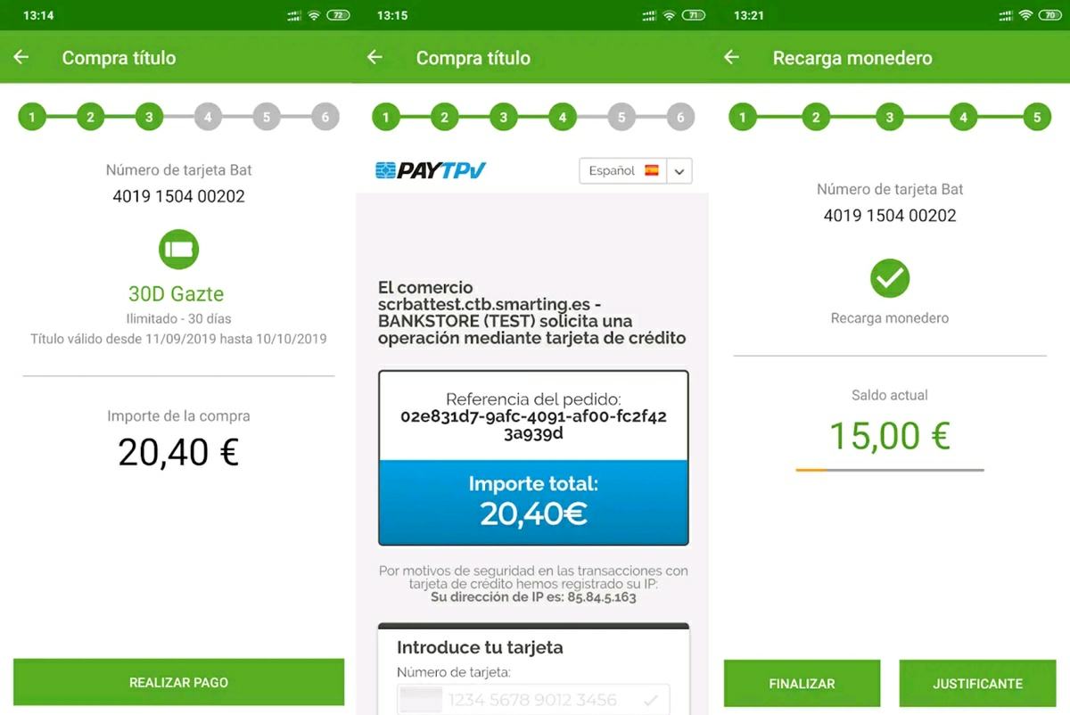 como cargar tarjeta bat con movil nfc paso 2