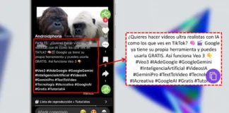 Copiar el texto de una descripción en TikTok con tu teléfono es así de fácil como copiar descripcion de video en tiktok