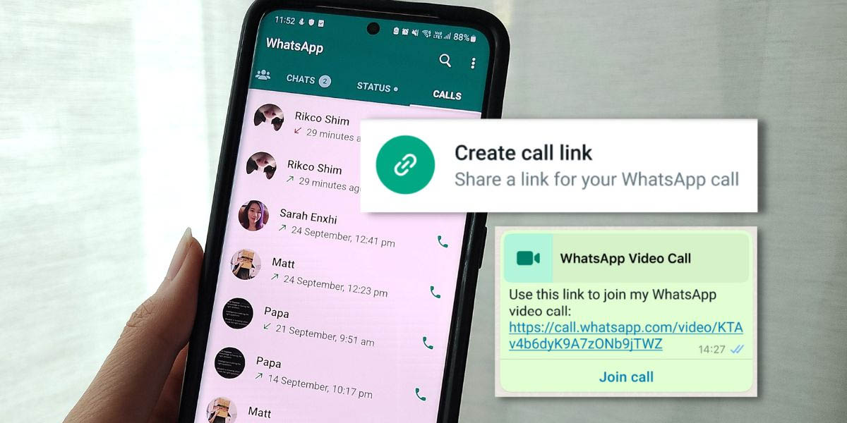 como crear enlace llamada whatsapp para compartir