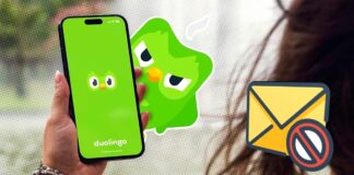 como dejar de recibir correos y notificaciones de Duolingo