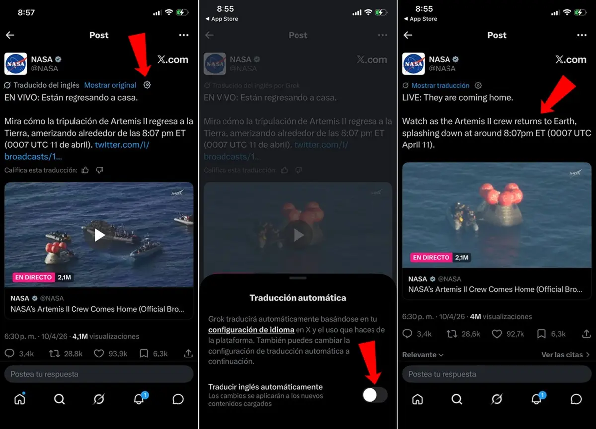 como desactivar la traduccion automatica de twitter x