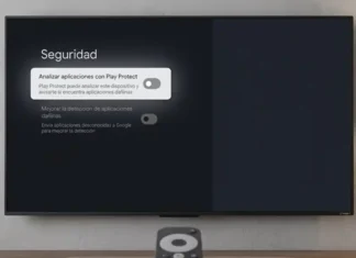 como desactivar play protect en google tv