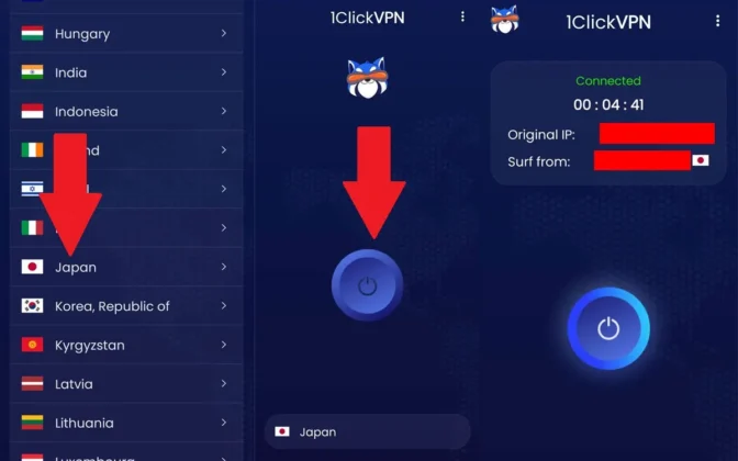 Activa una VPN con servidor en Jap&oacute;n