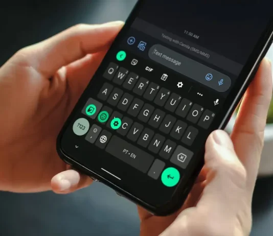 Cómo deshacer en teclado de Google Gboard