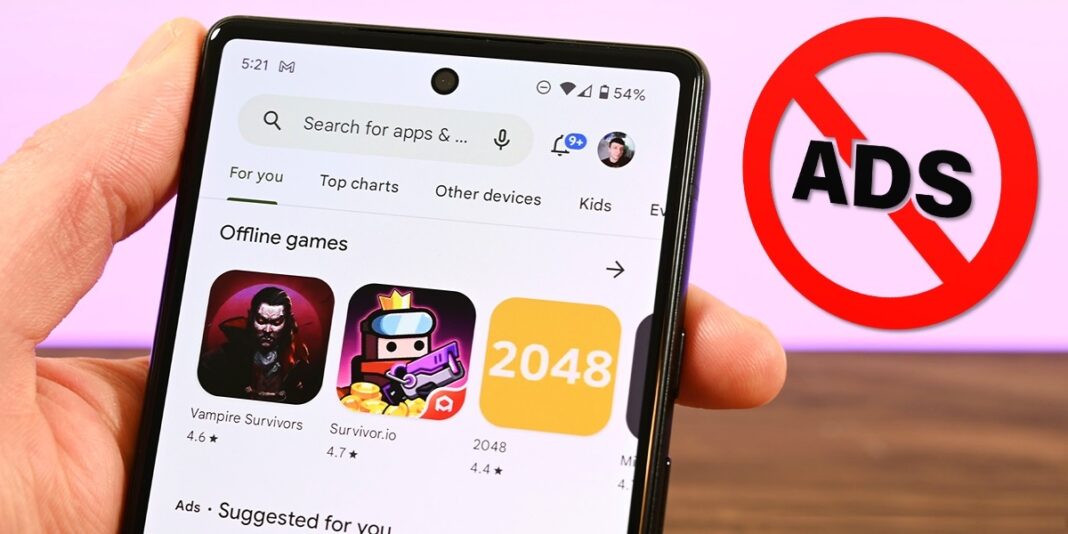 Cómo encontrar apps y juegos sin anuncios en Google Play Store