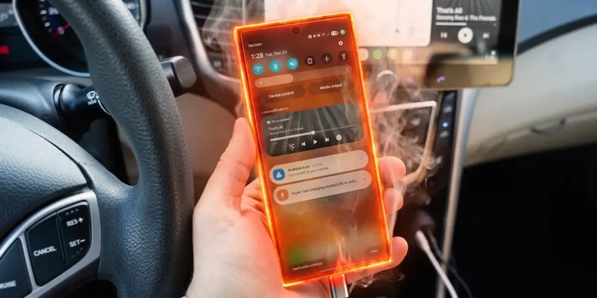 El móvil se caliente mucho al usar Android Auto en el coche: solución