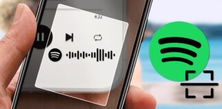 como generar y escanear codigos de Spotify