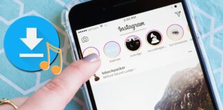 como guardar una historia de Instagram con musica