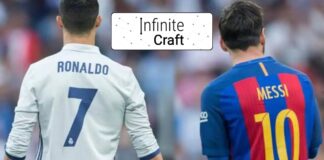 como hacer messi y cristiano ronaldo en infinite craft