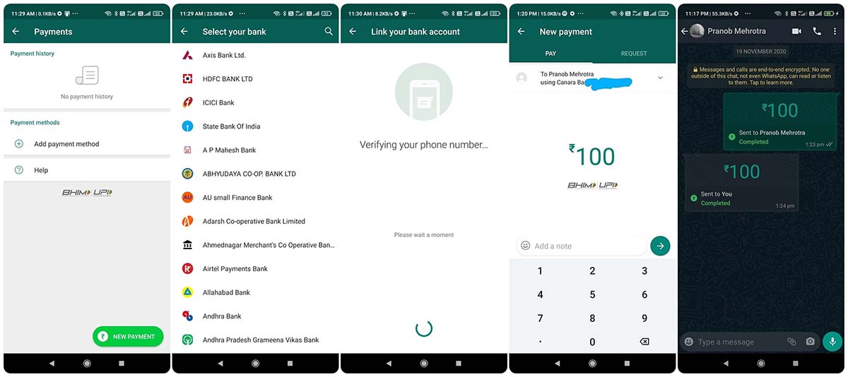 como hacer pagos en whatsapp pay