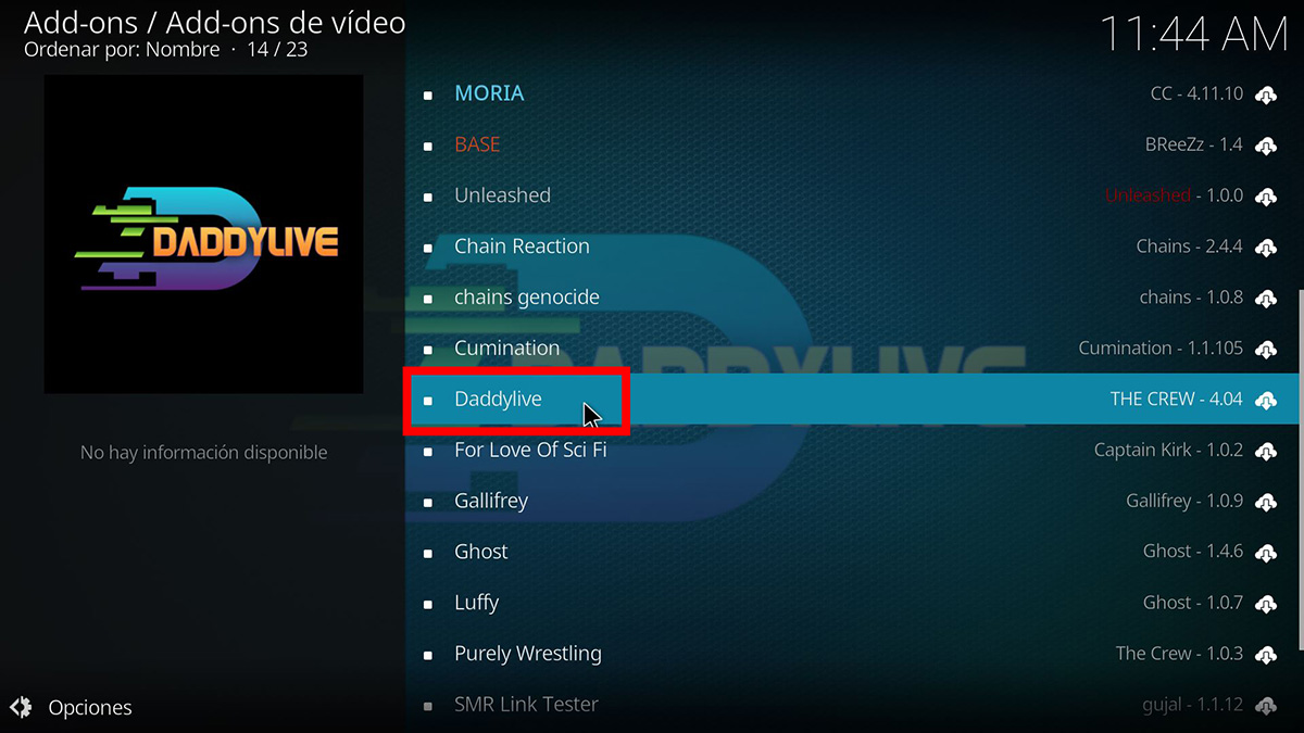 como instalar daddylive en kodi 14