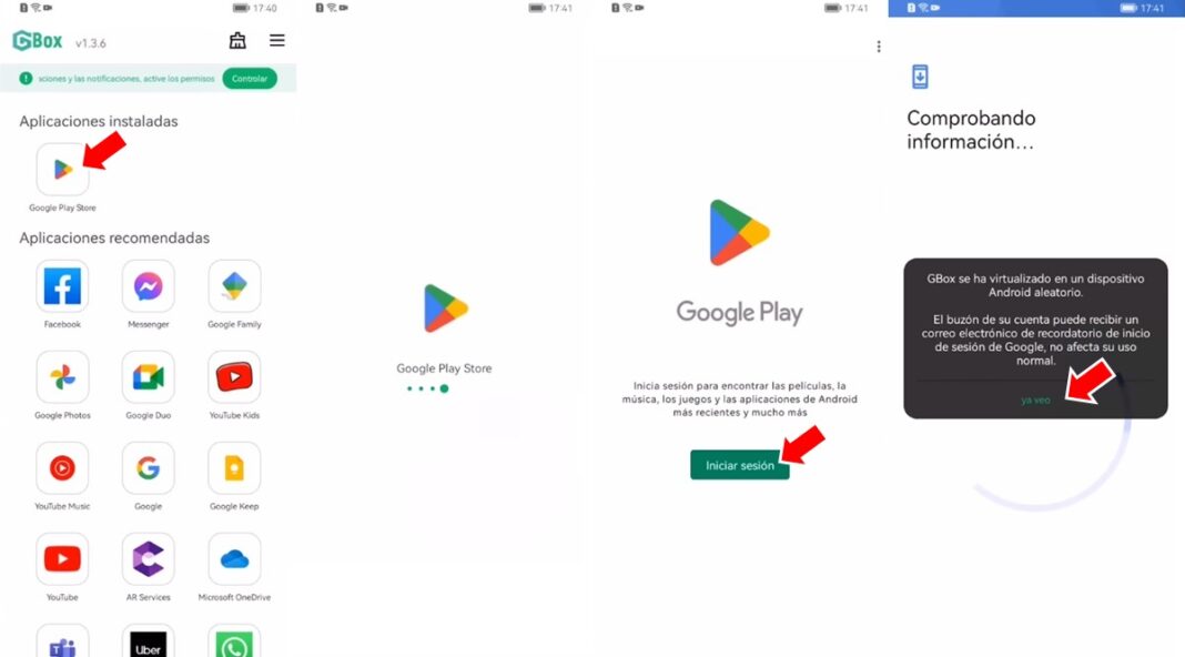 Cómo instalar apps de Google Play en móviles Huawei con GBox