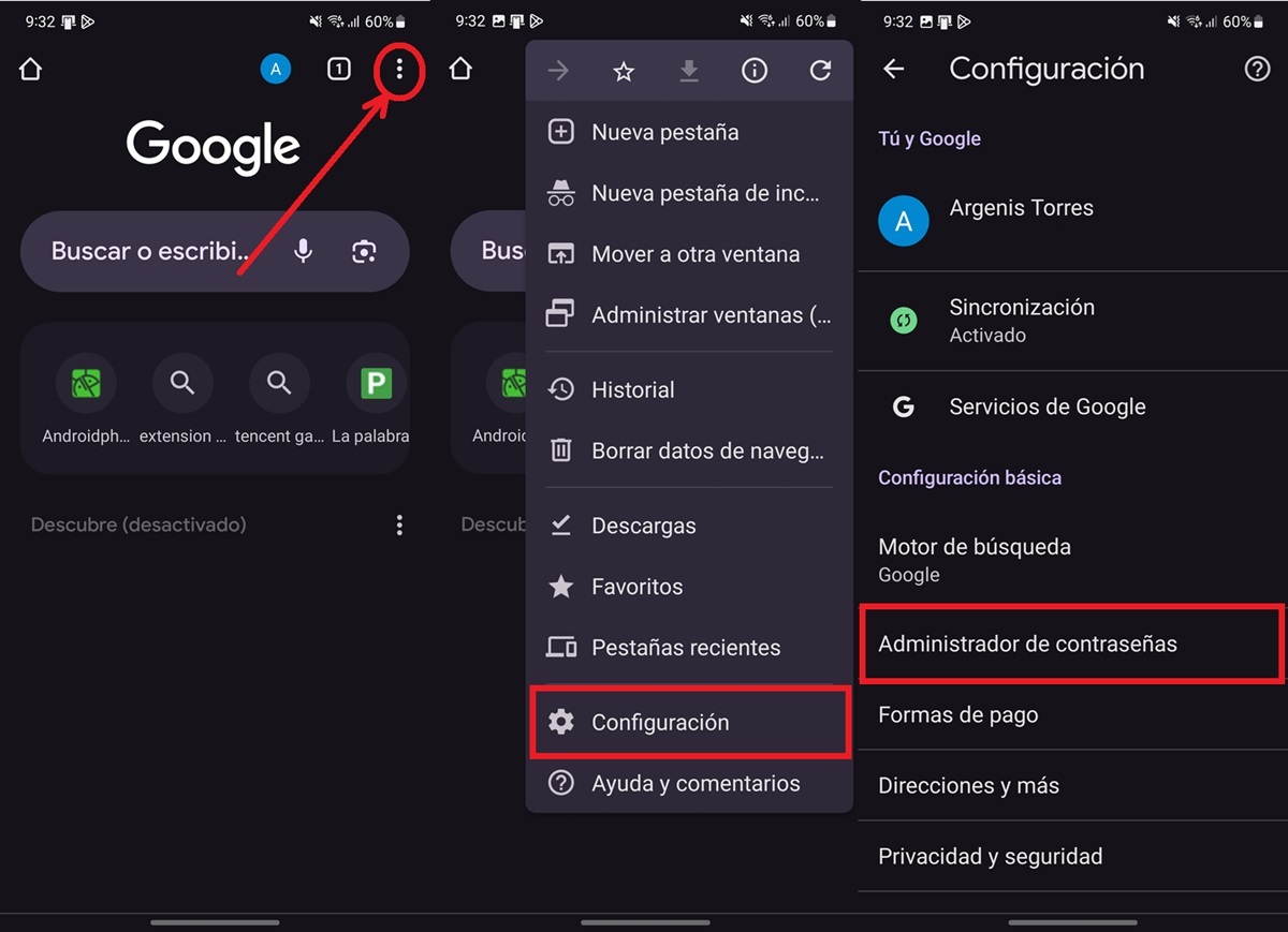 como instalar gestor de contrasenas de google en android paso 1