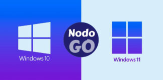 como instalar nodogo en PC con Windows 11 o 10