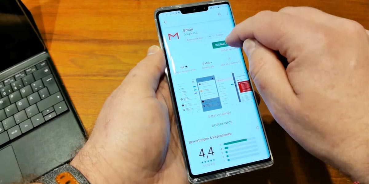 como instalar servicios google huawei honor
