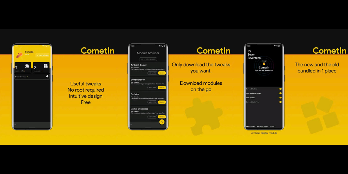 como instalo cometin en android