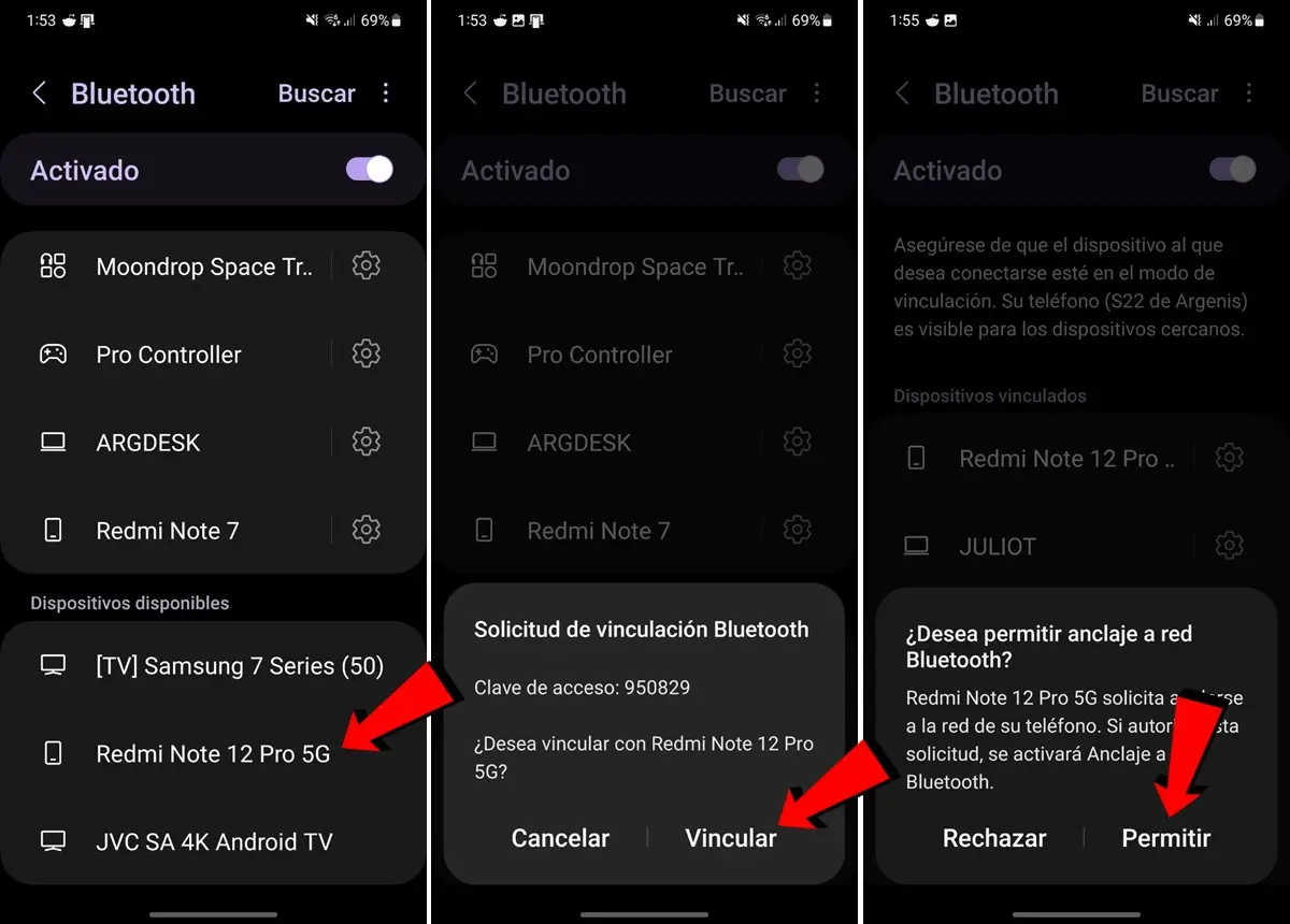 Cómo Pasar Internet De Un Teléfono Móvil A Otro Teléfono Móvil Bluetooth